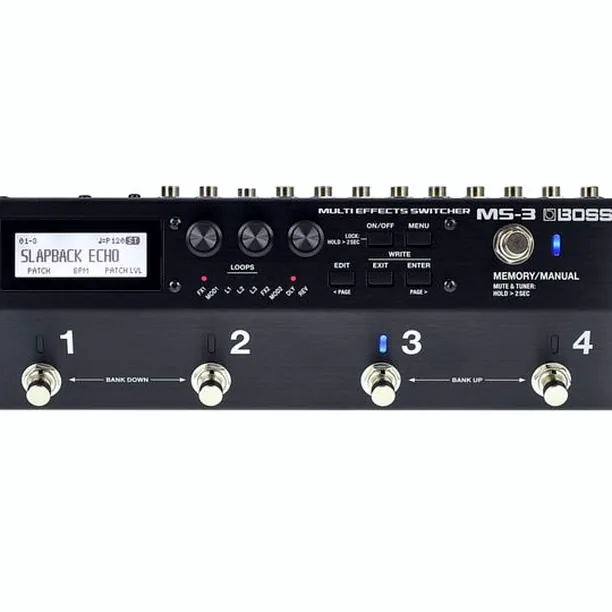 Boss MS-3 Multi Effects Switcher Recension: Äkta bypass och magiska riff – vi testar