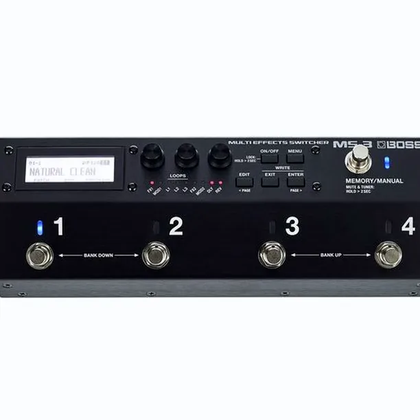 Boss MS-3 Multi Effects Switcher Recension: Äkta bypass och magiska riff – vi testar