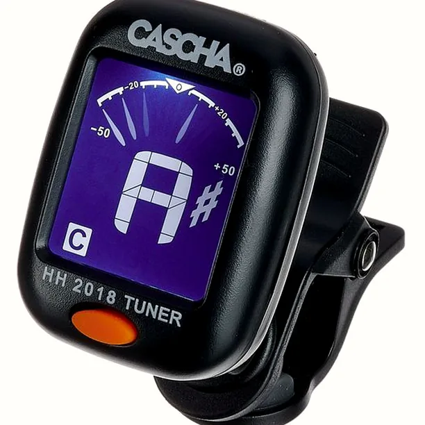 Cascha HH2018 Clip Tuner Recension: Perfekt gitarrljud eller bara oljud?