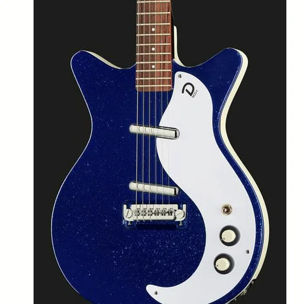 Danelectro 59M NOS+ Blue Metalflake 60th – Elgitarr Recension