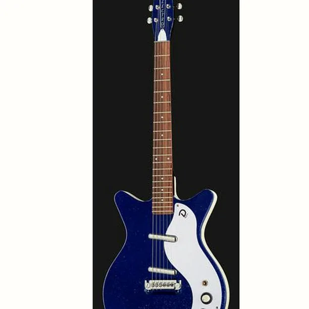 Danelectro 59M NOS+ Blue Metalflake 60th – Elgitarr Recension