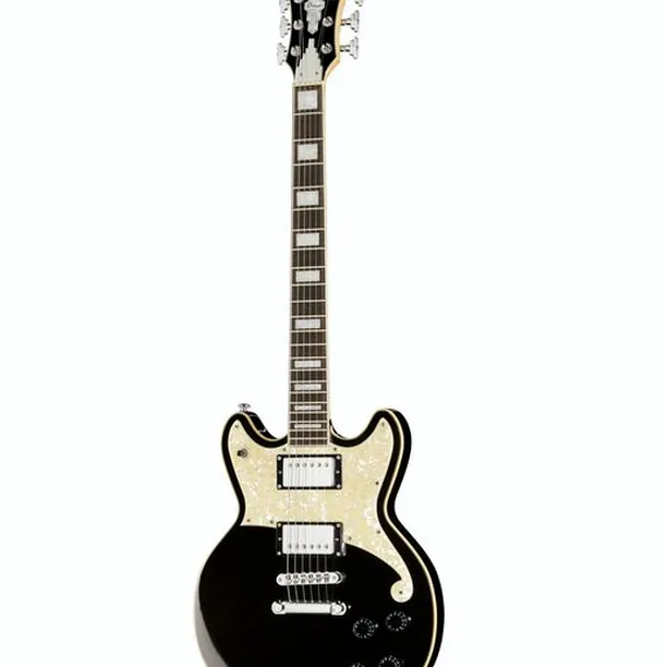 DAngelico Premier Brighton Black Flake – Elgitarr Recension