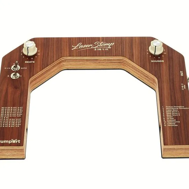 Drumport StompTech Laser-Stomp IR 2 in 1 Recension: Perfekt gitarrljud eller bara oljud?