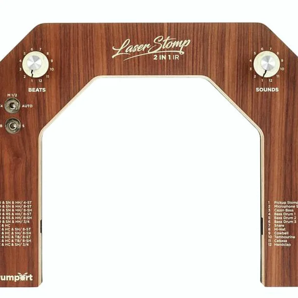 Drumport StompTech Laser-Stomp IR 2 in 1 Recension: Perfekt gitarrljud eller bara oljud?