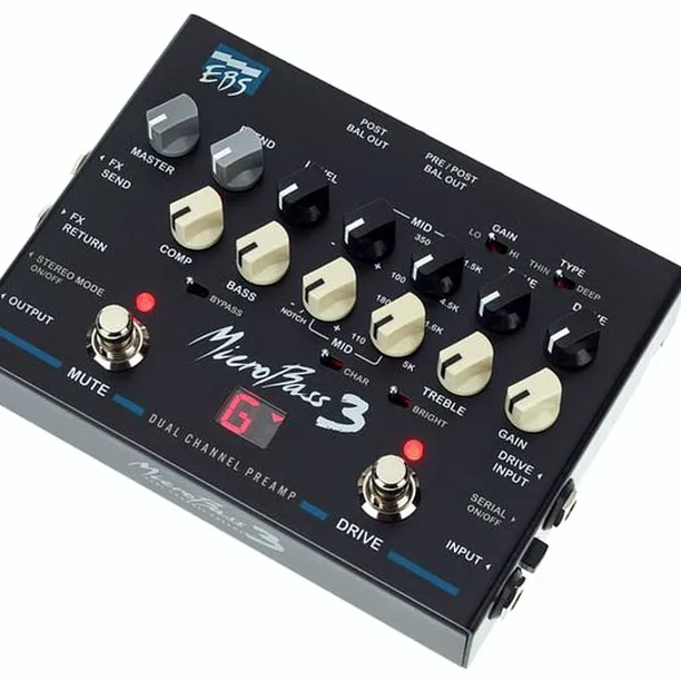 EBS Micro Bass 3 Test: Överträffar den dyrare boutique-pedaler?