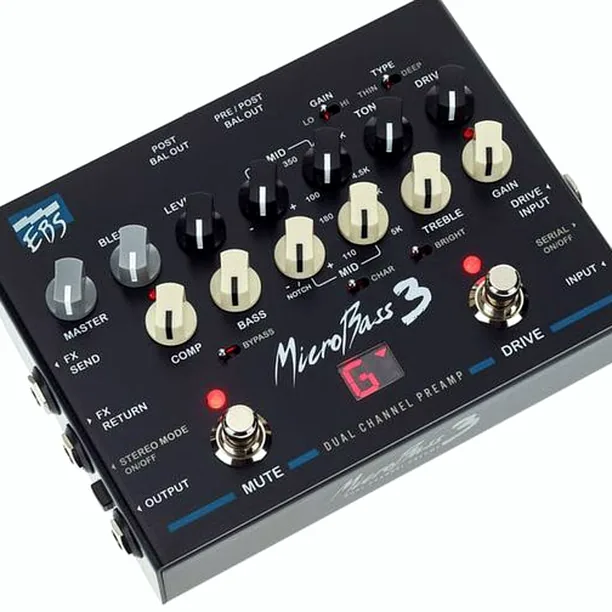 EBS Micro Bass 3 Test: Överträffar den dyrare boutique-pedaler?