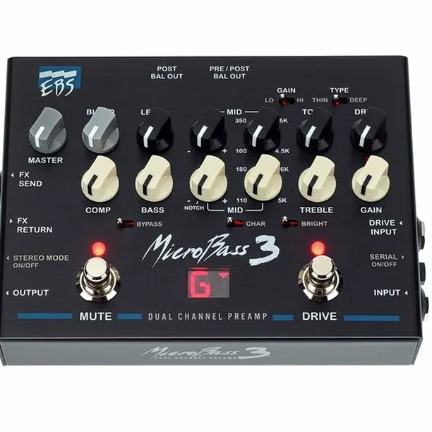 EBS Micro Bass 3 Test: Överträffar den dyrare boutique-pedaler?
