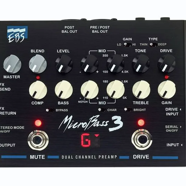 EBS Micro Bass 3 Test: Överträffar den dyrare boutique-pedaler?