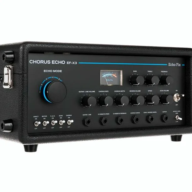 Echo Fix EF-X3 Chorus Echo Black Tolex Recension: Klassisk vintage-ton i modern tappning?