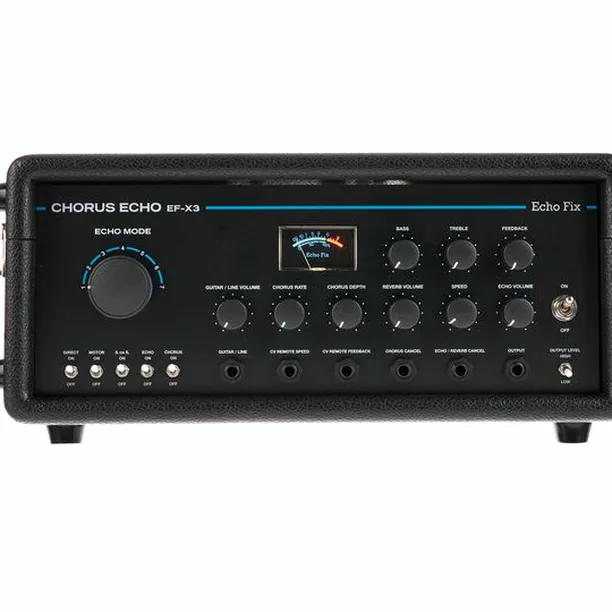 Echo Fix EF-X3 Chorus Echo Black Tolex Recension: Klassisk vintage-ton i modern tappning?