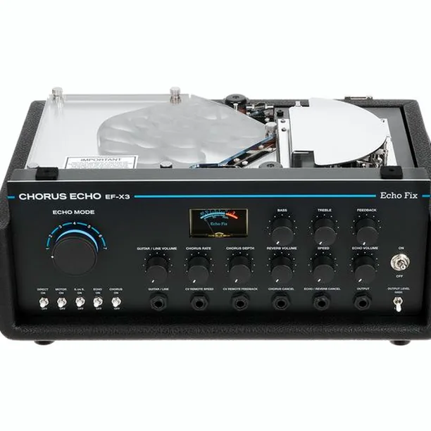 Echo Fix EF-X3 Chorus Echo Black Tolex Recension: Klassisk vintage-ton i modern tappning?