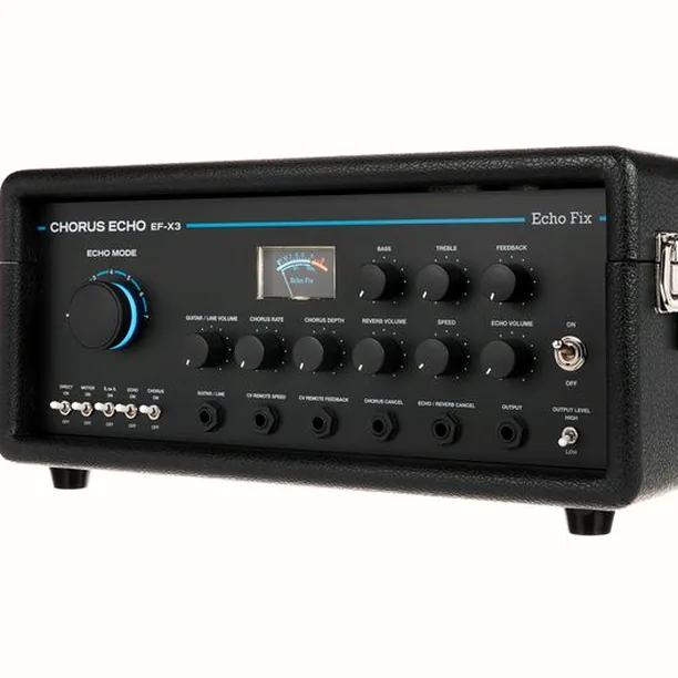 Echo Fix EF-X3 Chorus Echo Black Tolex Recension: Klassisk vintage-ton i modern tappning?