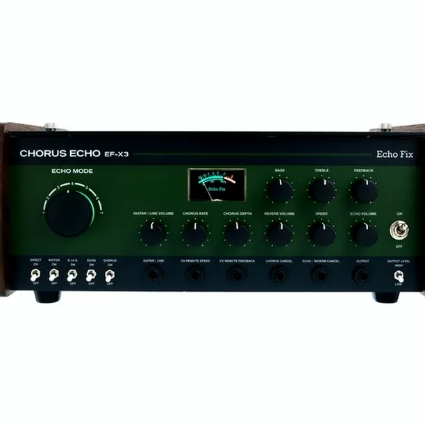 Echo Fix EF-X3 Chorus Echo Green Recension: För komplicerad eller perfekt kontroll?