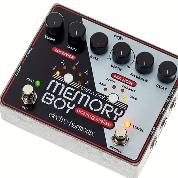 Electro Harmonix Deluxe Memory Boy Recension: För komplicerad eller perfekt kontroll?