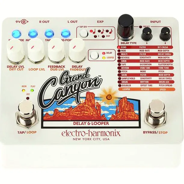 Electro Harmonix Grand Canyon Recension: En ny standard för gitarreffekter?