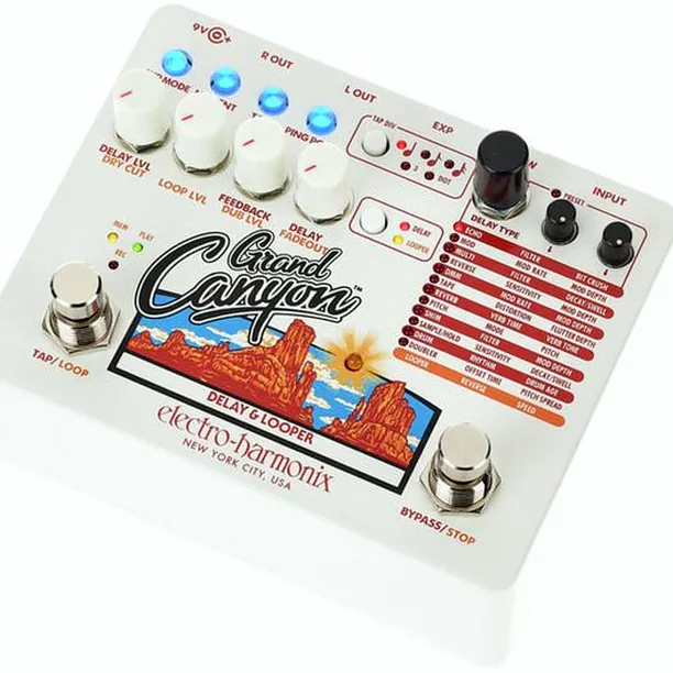 Electro Harmonix Grand Canyon Recension: En ny standard för gitarreffekter?