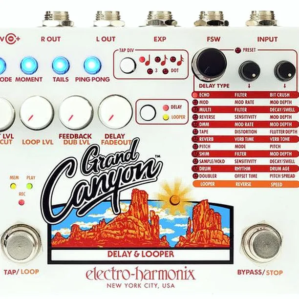 Electro Harmonix Grand Canyon Recension: En ny standard för gitarreffekter?