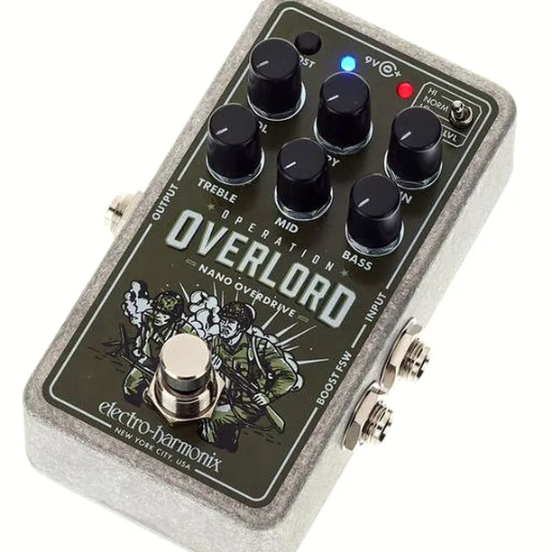Electro Harmonix Nano Overlord Overdrive Test: Vi testar den mest omtalade pedalen just nu