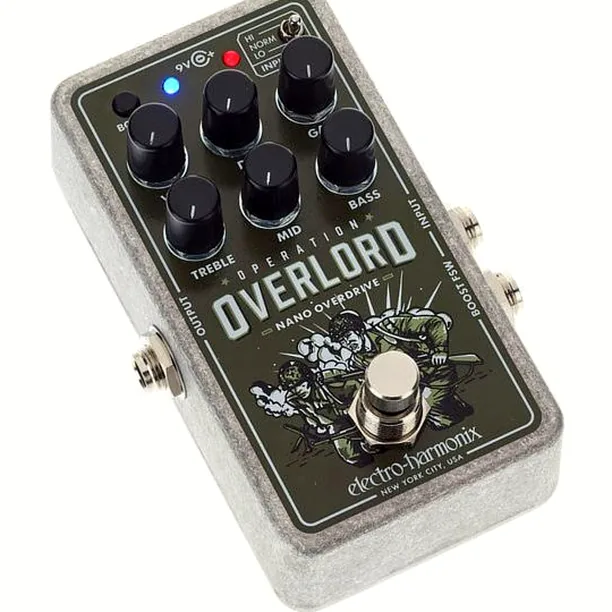 Electro Harmonix Nano Overlord Overdrive Test: Vi testar den mest omtalade pedalen just nu