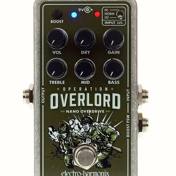 Electro Harmonix Nano Overlord Overdrive Test: Vi testar den mest omtalade pedalen just nu