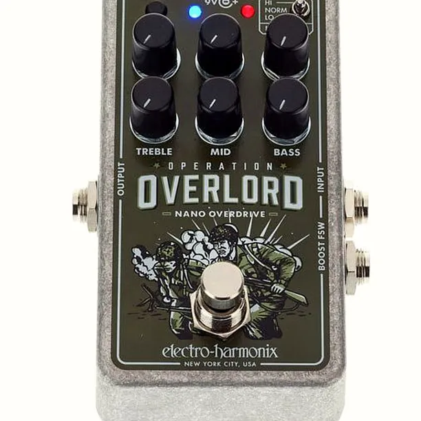 Electro Harmonix Nano Overlord Overdrive Test: Vi testar den mest omtalade pedalen just nu
