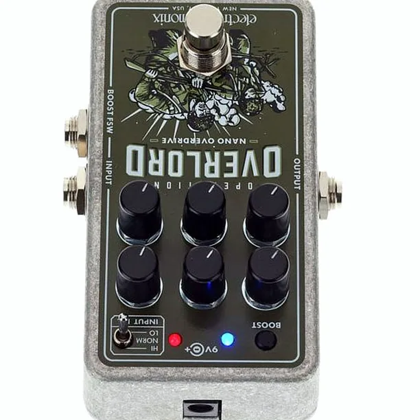 Electro Harmonix Nano Overlord Overdrive Test: Vi testar den mest omtalade pedalen just nu