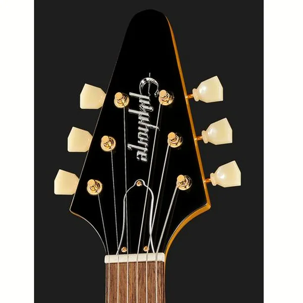 Epiphone Flying V Korina Aged Nat. LH – Elgitarr Recension