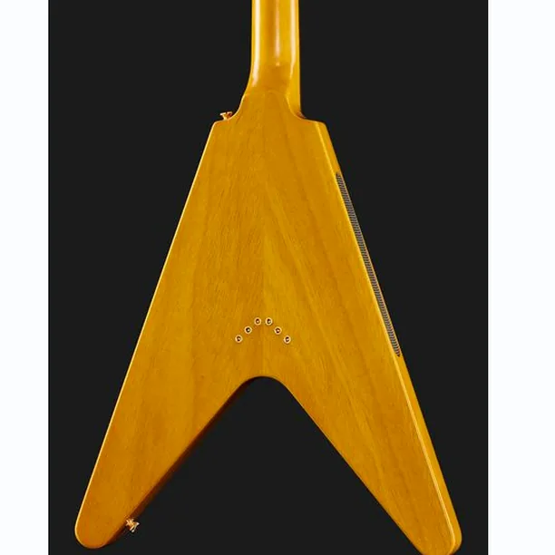Epiphone Flying V Korina Aged Nat. LH – Elgitarr Recension