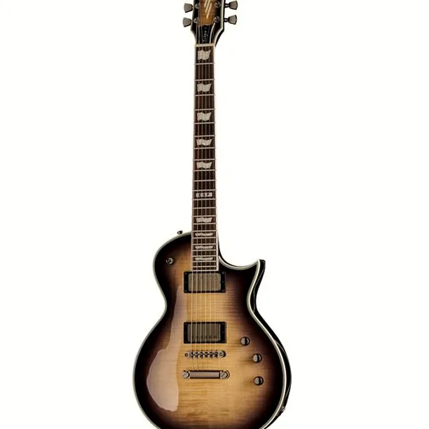 ESP E-II Eclipse FM BLK NAT B – Elgitarr Recension