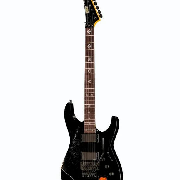 ESP KH-2 Vintage Distressed Black – Elgitarr Recension