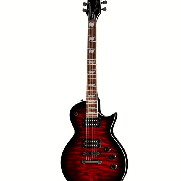 ESP LTD EC-256 QM Black Cherry SB – Elgitarr Recension