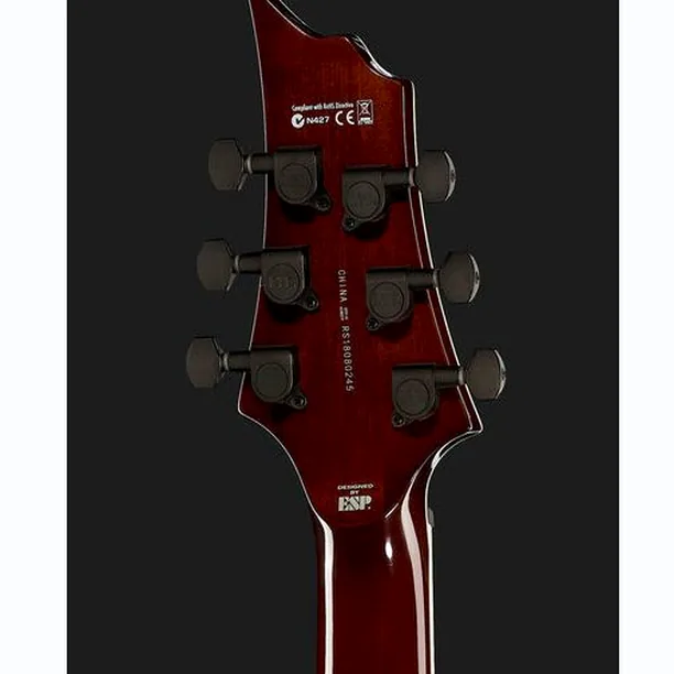 ESP LTD H-200FM Dark Brown SB – Elgitarr Recension