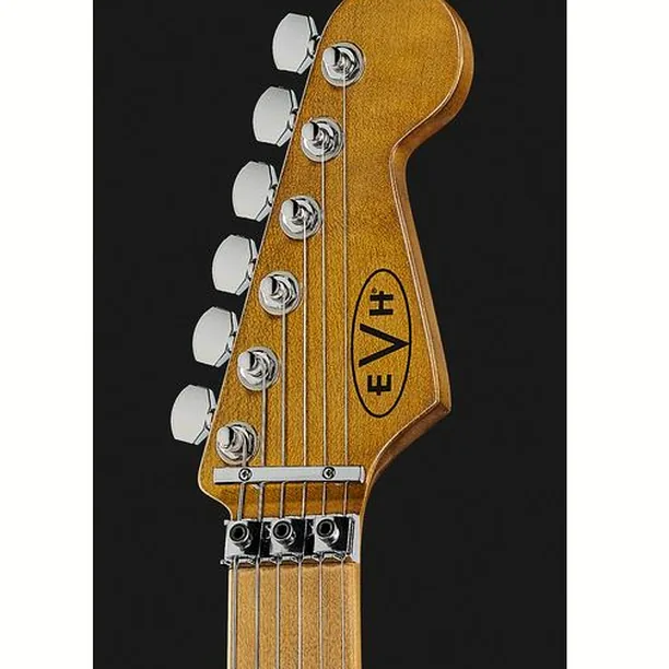 Evh Frankie Striped MN Relic R/W/B – Elgitarr Recension