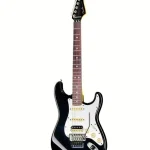 Fender AM Ultra Luxe Strat HSS FR MB – Elgitarr Recension
