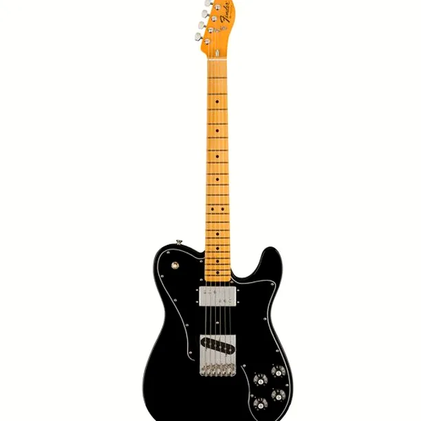 Fender AV II 77 TELE CUSTOM MN BLK – Elgitarr Recension