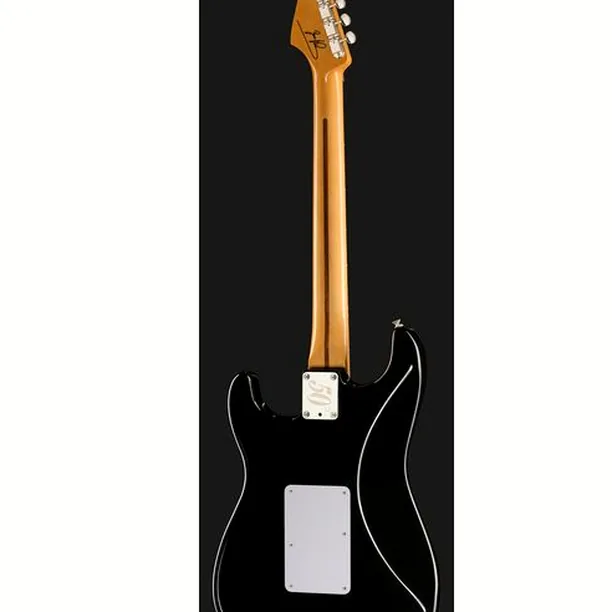 Fender LTD 50th Dave Murray Strat BLK – Elgitarr Recension