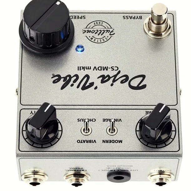 Fulltone Mini Deja Vibe MK 2 Recension: Är den värd sin plats på ditt pedalbord?