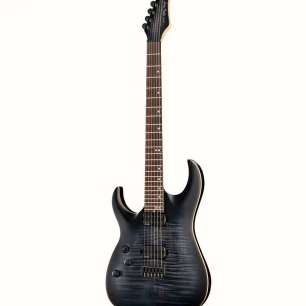 Harley Benton Amarok 6 LH BKNT Flame Burst – Elgitarr Recension