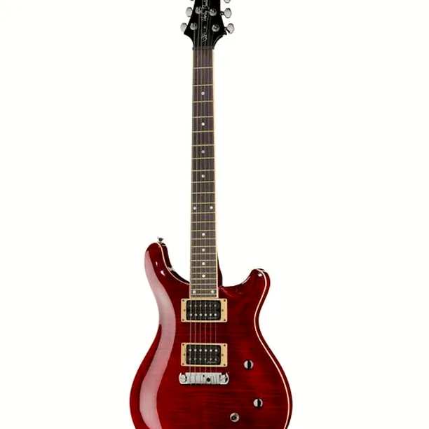 Harley Benton CST-24 Black Cherry Flame DLX – Elgitarr Recension