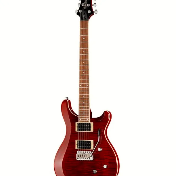 Harley Benton CST-24T Black Cherry Flame – Elgitarr Recension