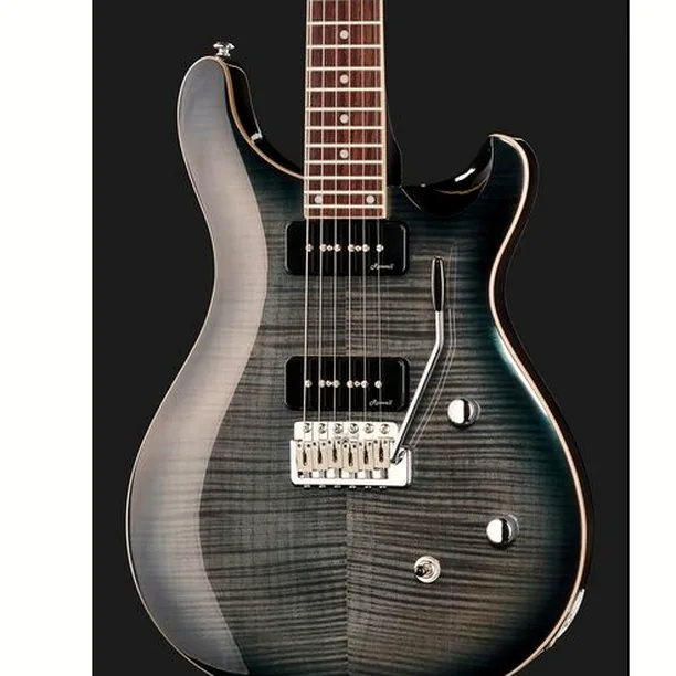 Harley Benton CST-24T P90 Black Flame – Elgitarr Recension