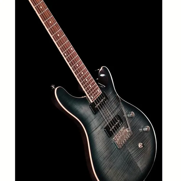 Harley Benton CST-24T P90 Black Flame – Elgitarr Recension