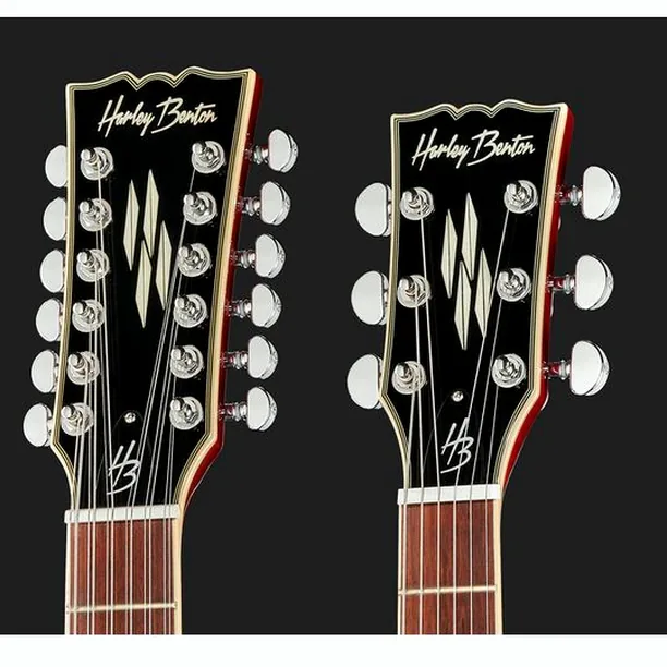 Harley Benton DC-Custom 612 Cherry – Elgitarr Recension