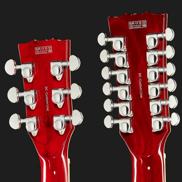 Harley Benton DC-Custom 612 Cherry – Elgitarr Recension