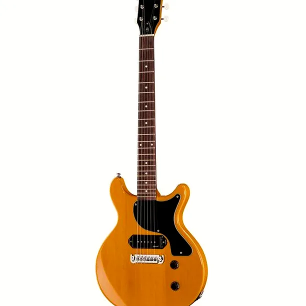 Harley Benton DC-Junior FAT TV Yellow – Elgitarr Recension