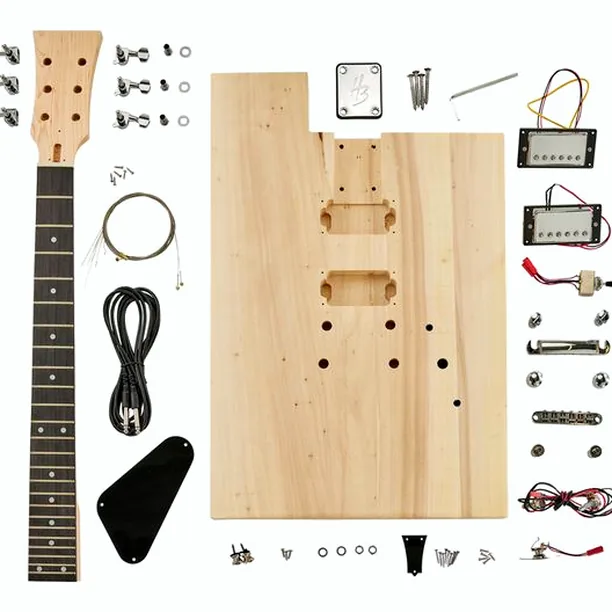 Harley Benton Electric Guitar Kit Square – Elgitarr Recension