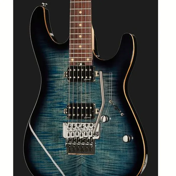 Harley Benton Fusion-III HH FR EB FBLB – Elgitarr Recension