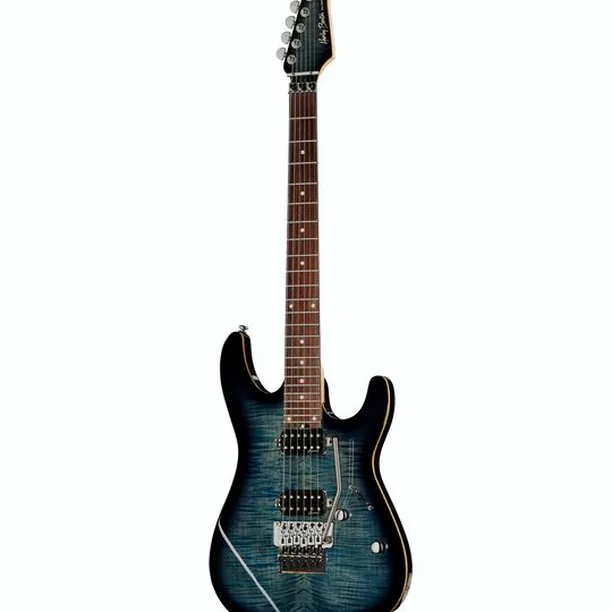 Harley Benton Fusion-III HH FR EB FBLB – Elgitarr Recension