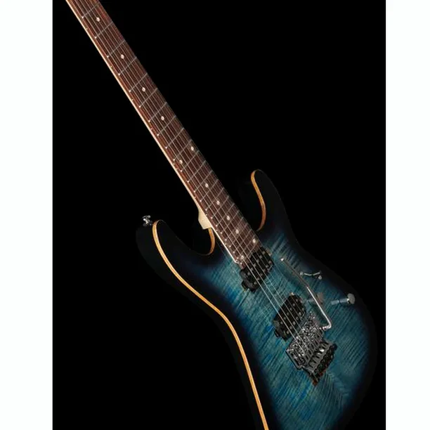 Harley Benton Fusion-III HH FR EB FBLB – Elgitarr Recension