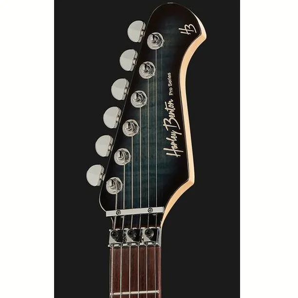Harley Benton Fusion-III HH FR EB FBLB – Elgitarr Recension